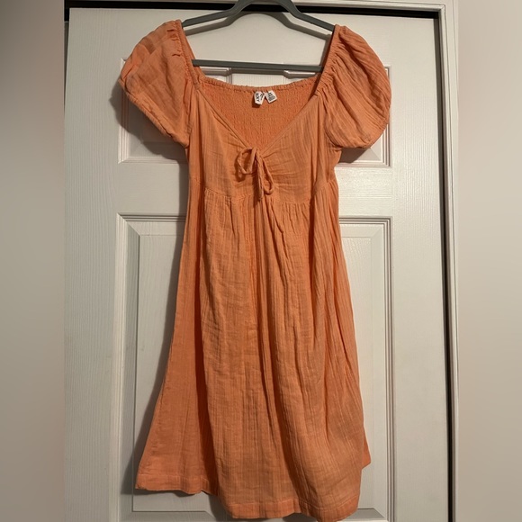 ROXY Clearwater Cove Mini Dress Size Medium Summer Beach - Picture 2 of 6